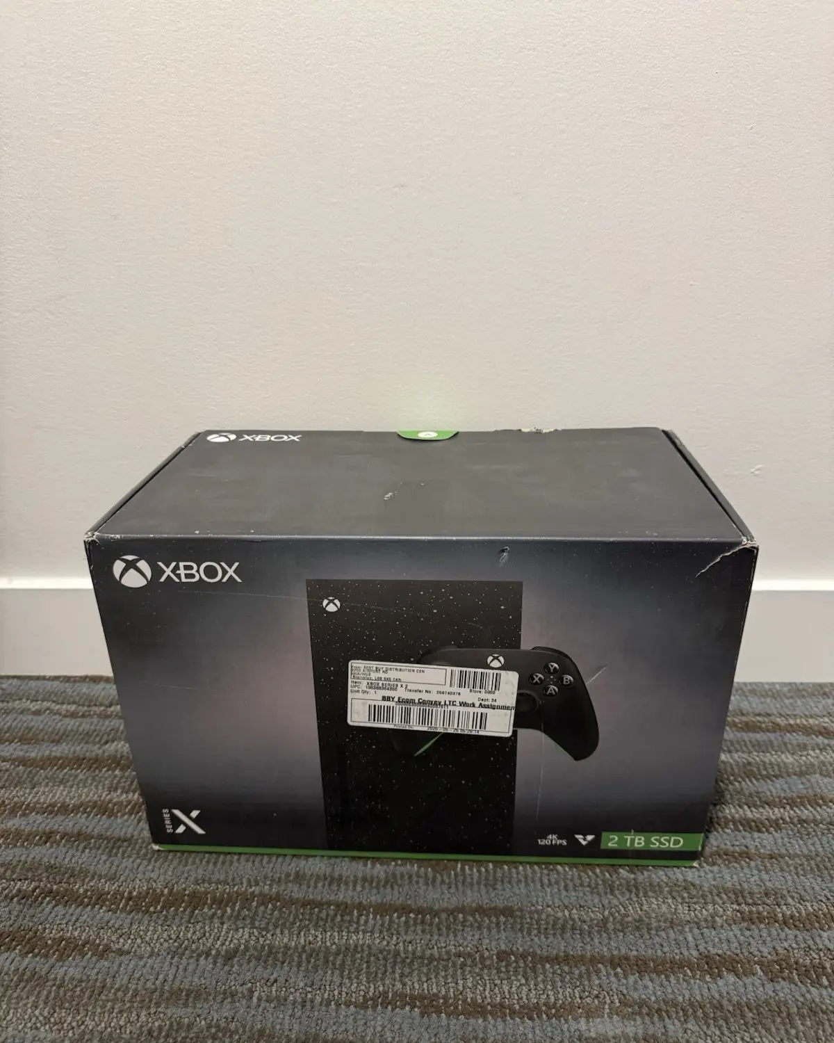 Selling the new New Microsoft Xbox Series X 2TB Game Console - Galaxy Black Special Edition