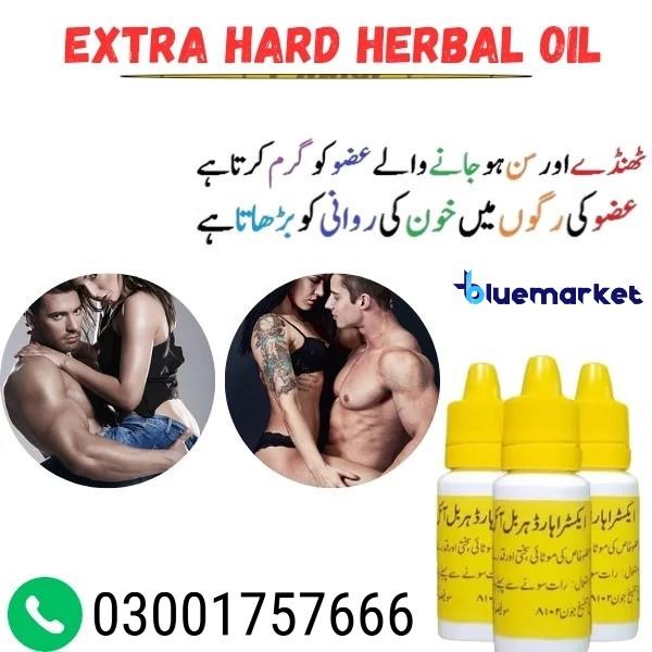 New Extra Hard Herbal Oil In Pakistan - 03001757666 Order Now