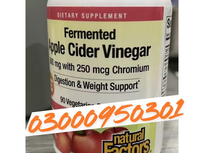 Natural Factors Apple Cider Vinegar & Chromium In Pakistan