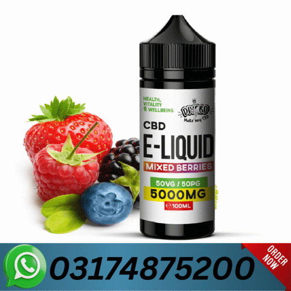 CBD E-Liquid 5000MG Mixed Berries Price In Pakistan | 03174875200