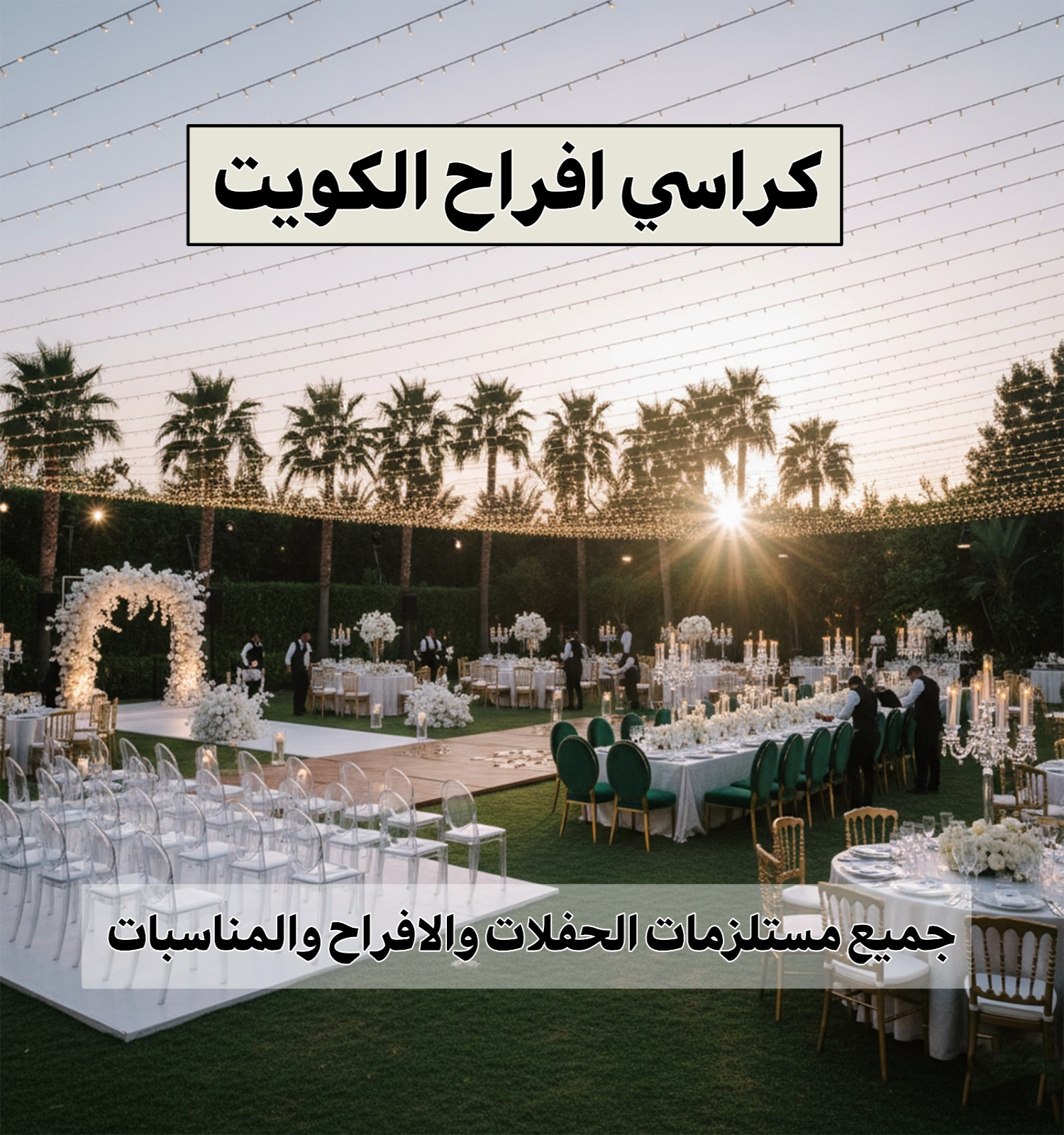 كراسي افراح الكويت 66352858 📞