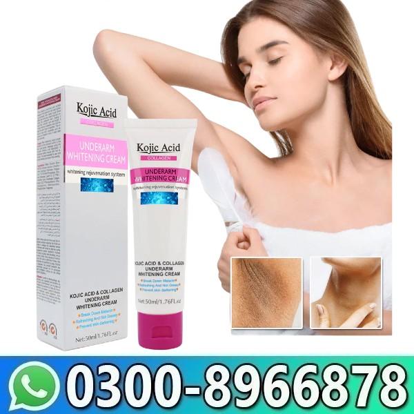 Kojic Acid Underarm Whitening Cream in Pakistan | 0300-8966878