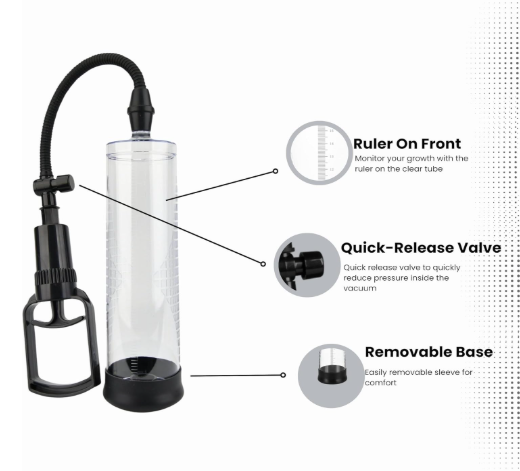 Penis Pump Manual - جهاز تكبير القضيب الطبي حل طبي معتمد