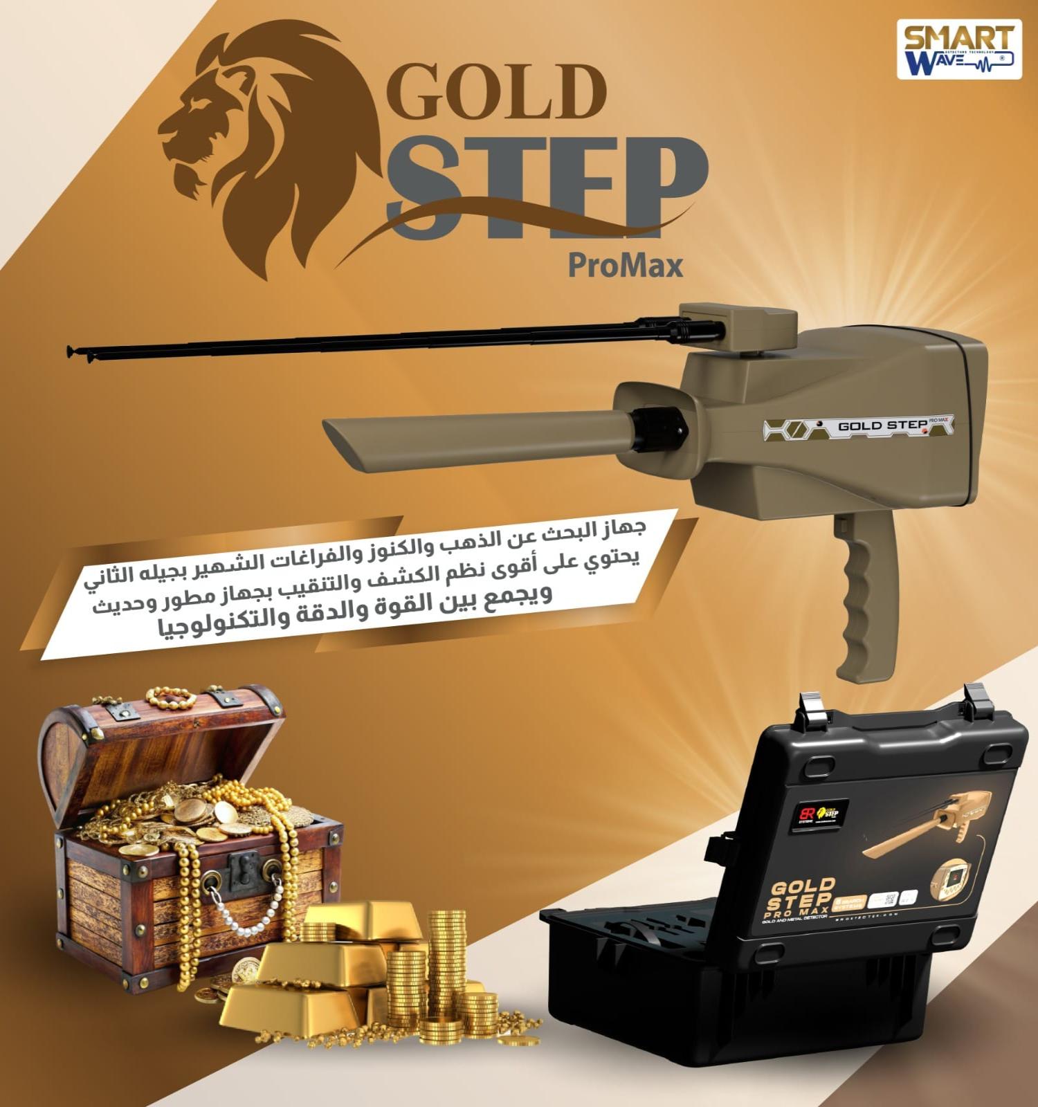 🔶 جولد ستيب برو ماكس – أسطورة BR SYSTEMS في كشف الذهب والكنوز! 🔶