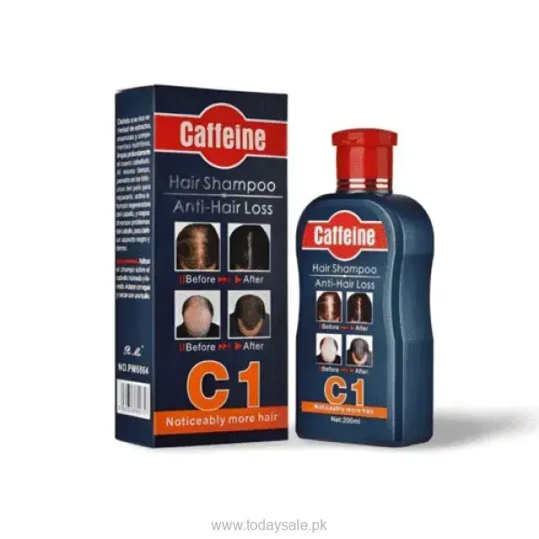 Caffeine Hair Shampoo Anti Hair Loss in Pakistan - Todaysale.Pk