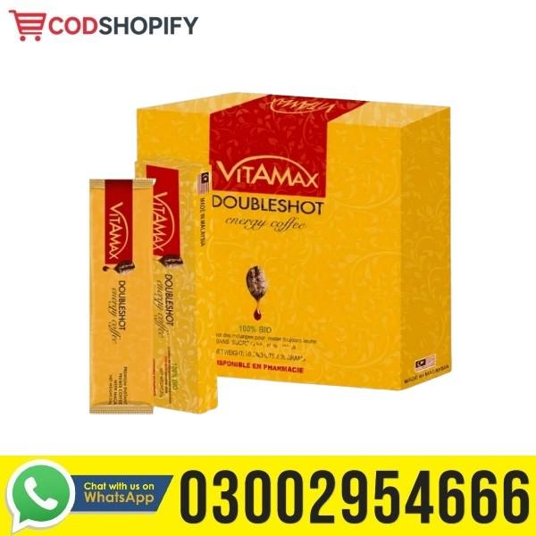Vitamax Doubleshot Energy Coffee In Pakistan | 03002954666