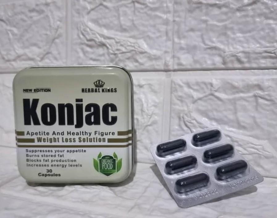 كبسولات الكونجاك تعتبرحل فعالا وآمنا لمساعدتك على إنقاص الوزن