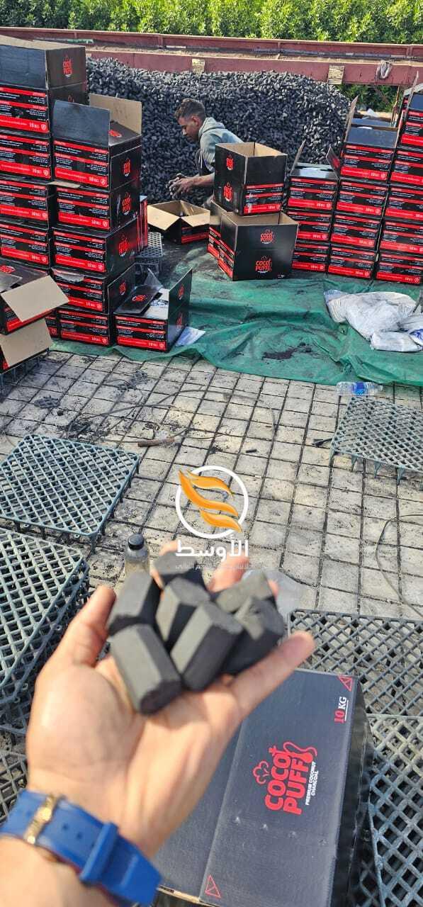 فحم صناعي - فحم سداسي نخب اول للتصدير والتوريد