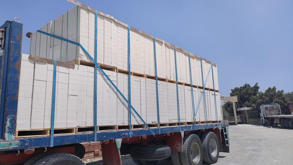 طوب ابيض رغوي من توريدات شركة النور الاختيار الافضل