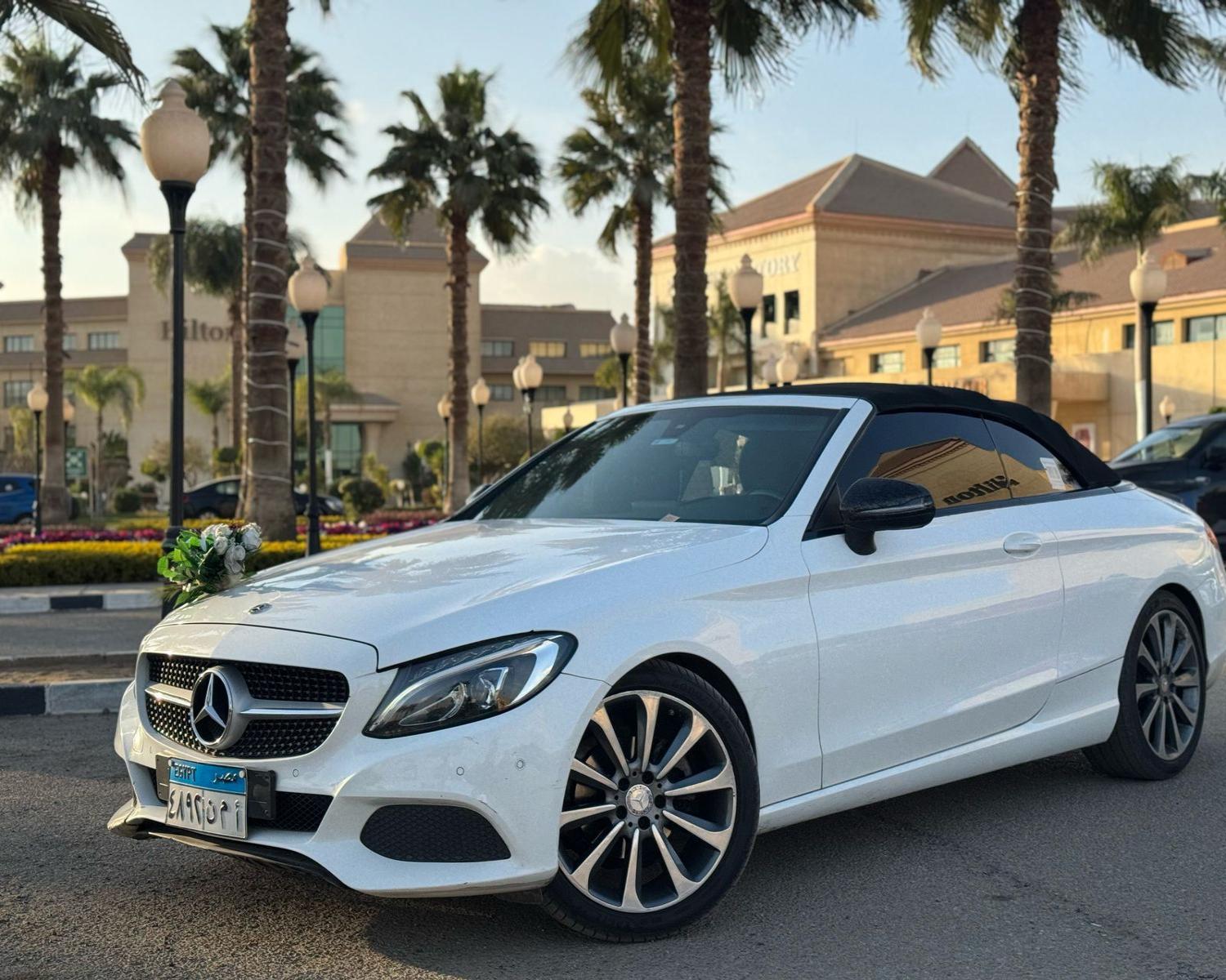مرسيدس كابورليه (Convertible) بالسائق 01100092199
