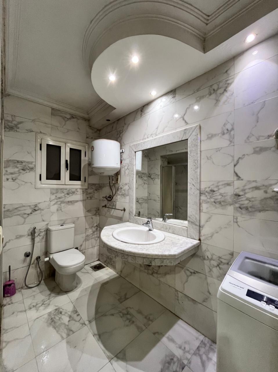 شقه فندقيه للايجار بالمهندسين مفروشه تشطيب سوبر لوكس