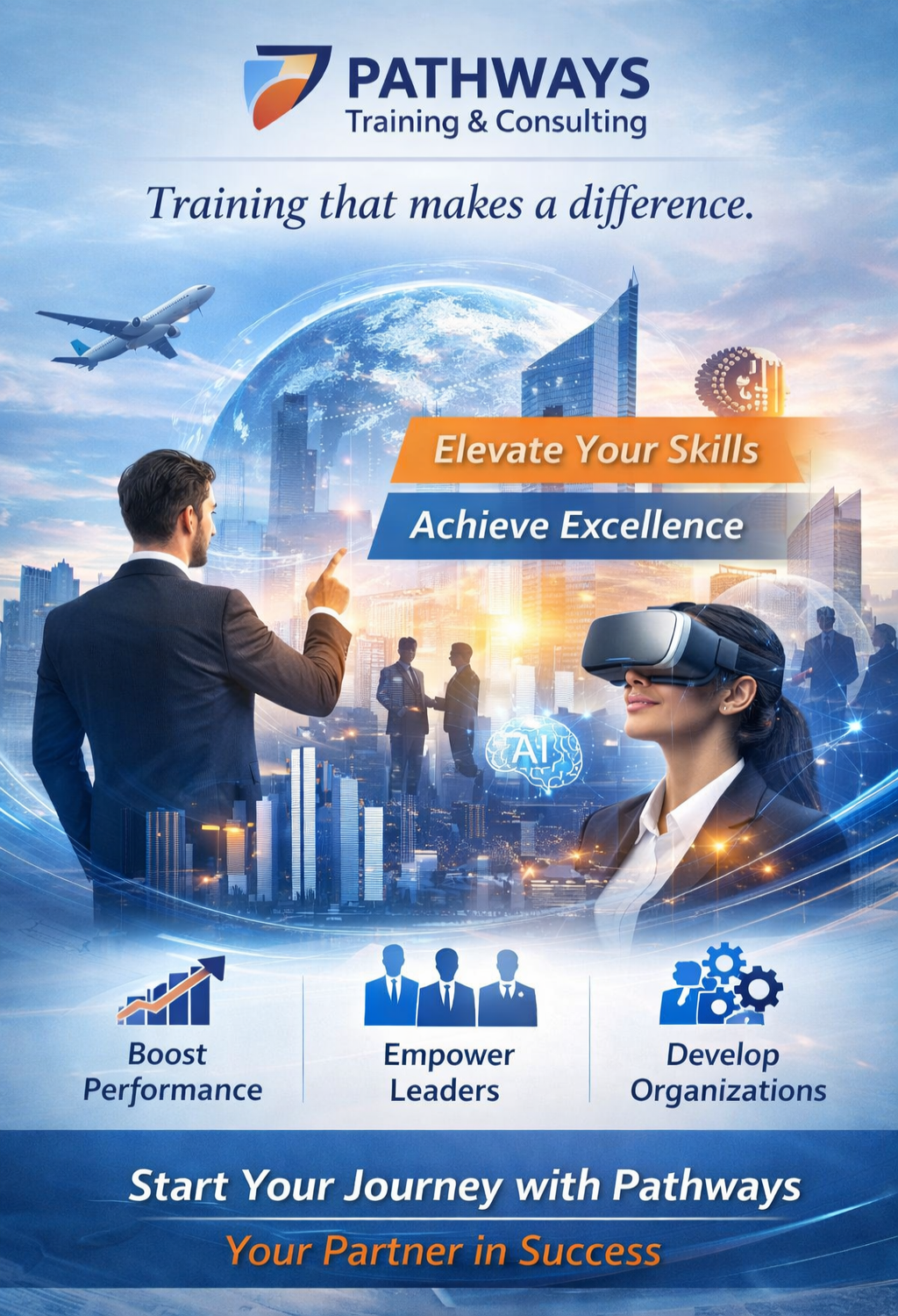 Elevate your professional skills with Pathways Training & Consulting!