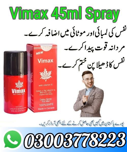 Vimax 45ml Spray Price In Pakistan 03003778223
