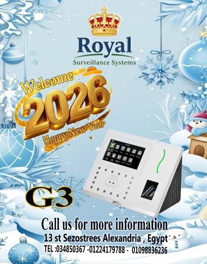 أعلن الآن عن نظام ZKTeco G3 المتطور لحضور وانصراف الموظفين! 🌟