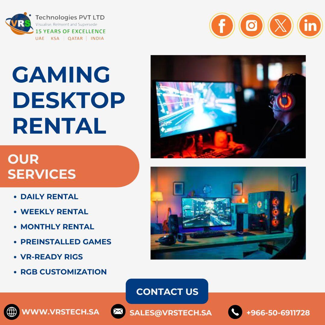 Where to Find Reliable Gaming Desktop Rental Near You?