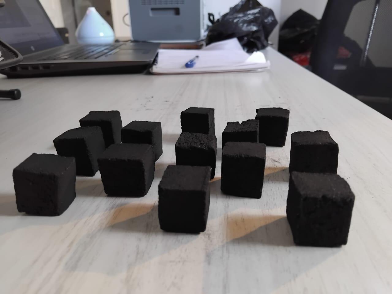 فحم مكعبات للتصدير - فحم بخور , فحم اركيلة (شيشة) - فحم سريع الاشتعال