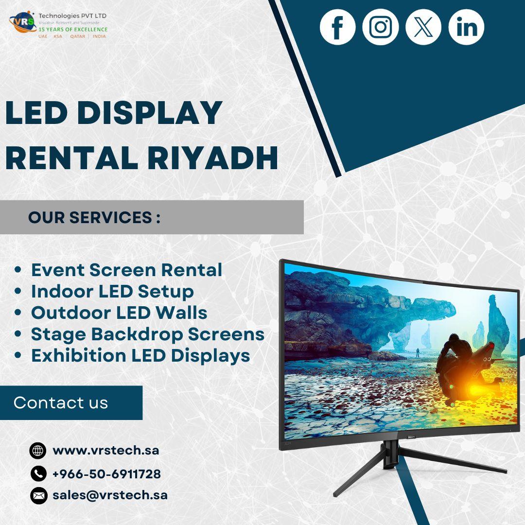 Searching LED Rental in Riyadh for Concerts and Shows?