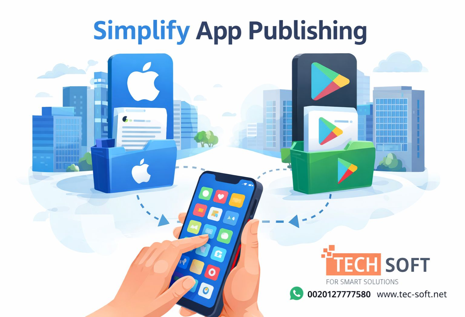 ❖ مشكلة رفض نشر التطبيقات على App Store و Google Play