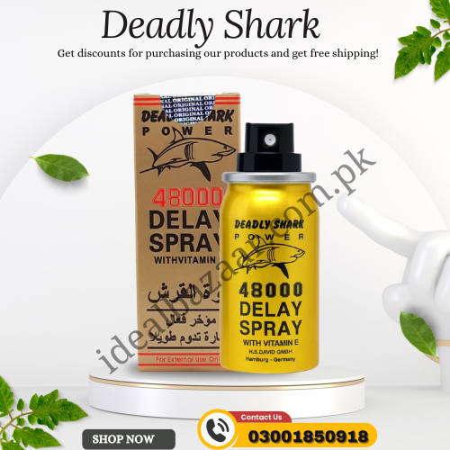 Deadly Shark Power 48000 Delay Spray in Vehari | Buy online Online