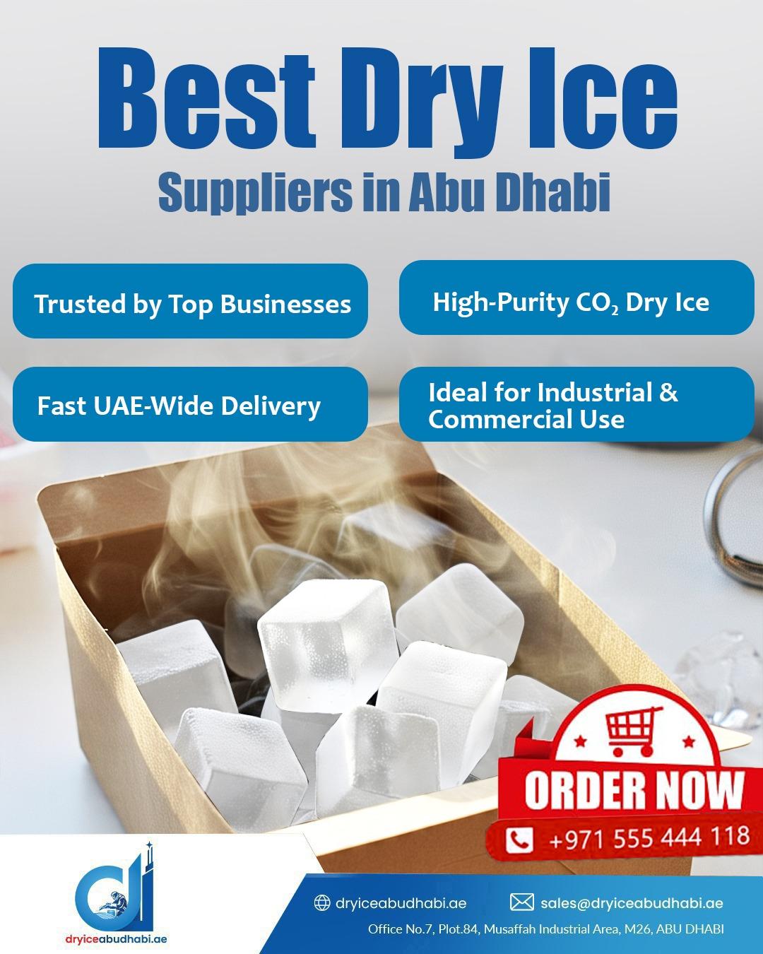 The Best Dry Ice Production Services in the UAE