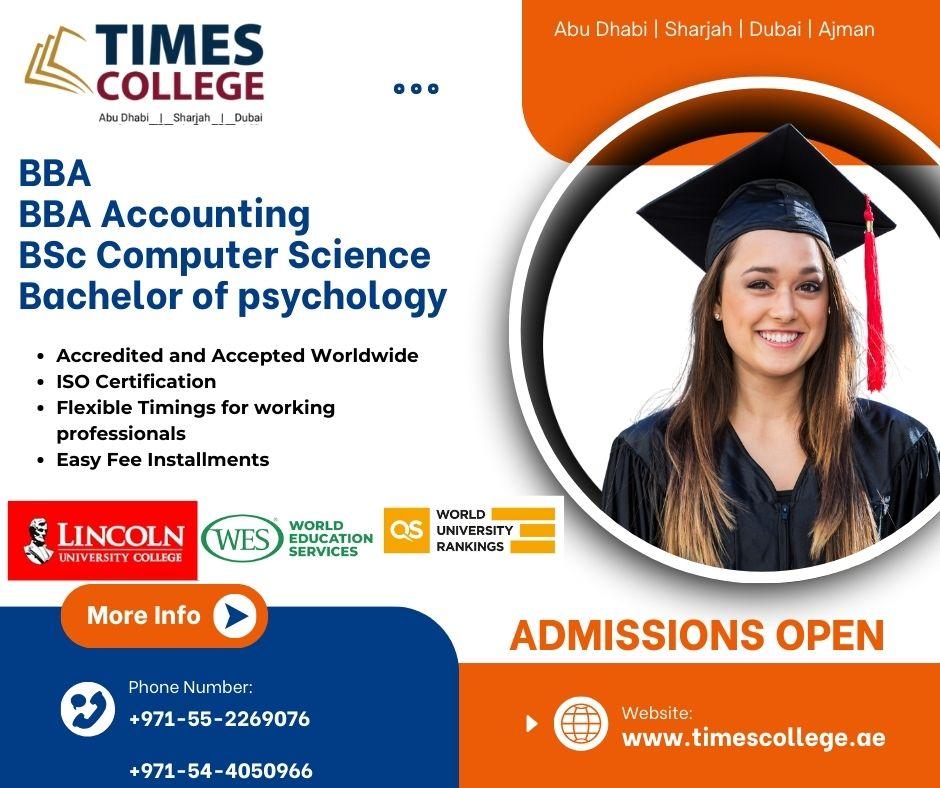 Study BBA Accounting in UAE | Accredited Business Programs