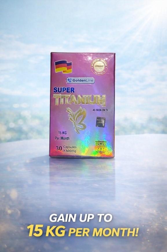 نتائج ملحوظة مع كبسولات Super Titanium