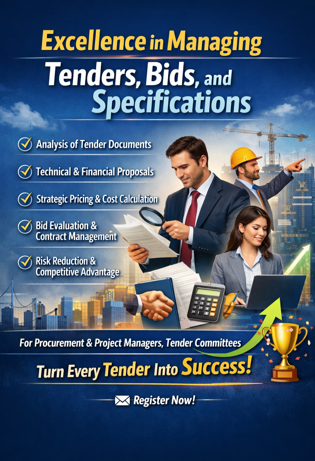 📈 Turn every tender into a real opportunity for success.