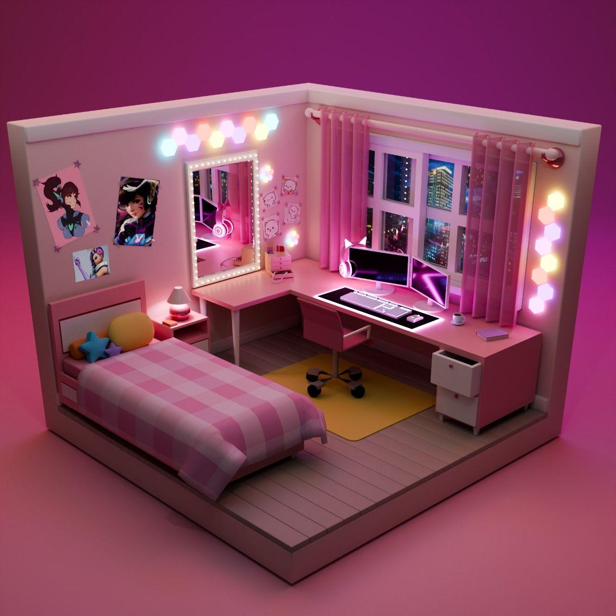 تصميم داخلي ثلاثي الأبعاد