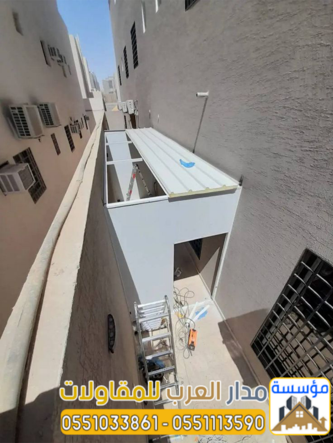 تركيب ساندوتش بنل | عزل حراري وأسقف وغرف ساندوتش بنل 0551033861