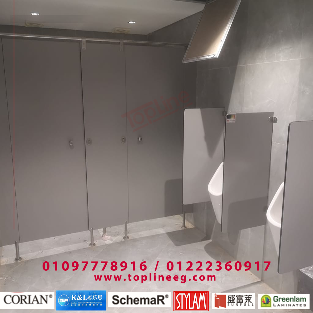 #قواطيع #ابواب_حمامات #مباول #كومباكت #HPL  رقم 1 فى مصر  هتلاقيها عند شركة توب لاين 30 سنة خبرة وبس