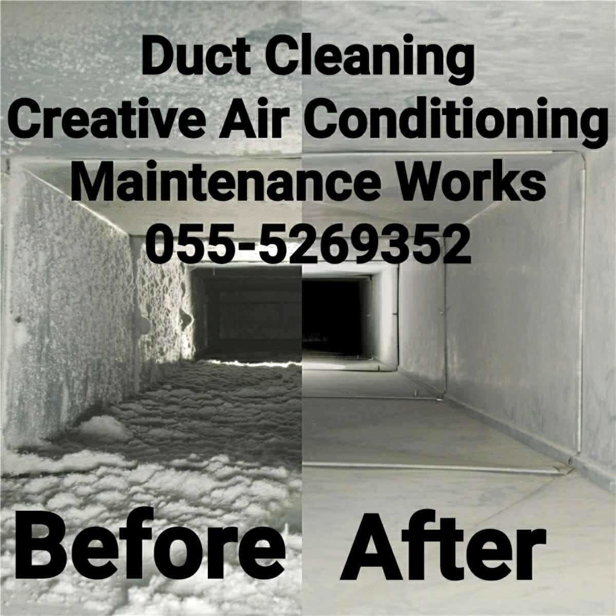 ac duct cleaning and ac maintenance ajman sharjah