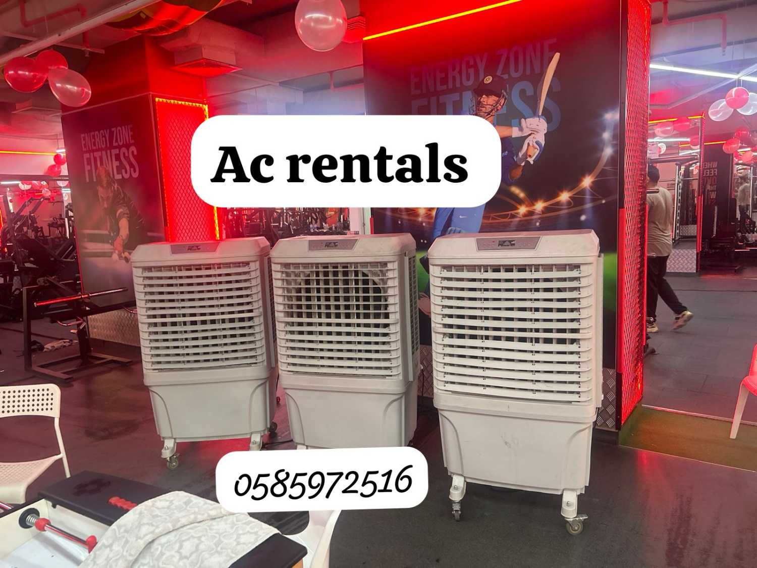 Air cooler & air conditioner for rent in ajman