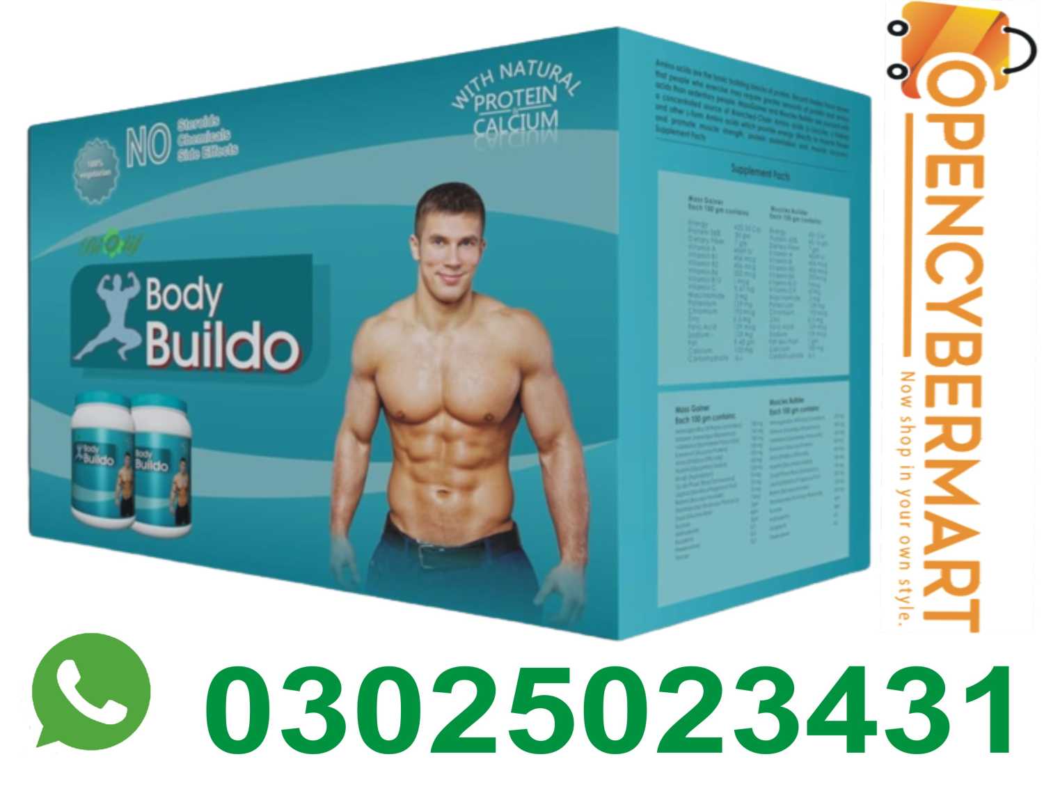 Body Buildo Powder | For Weight Gain | Mass Gainer 03025023431