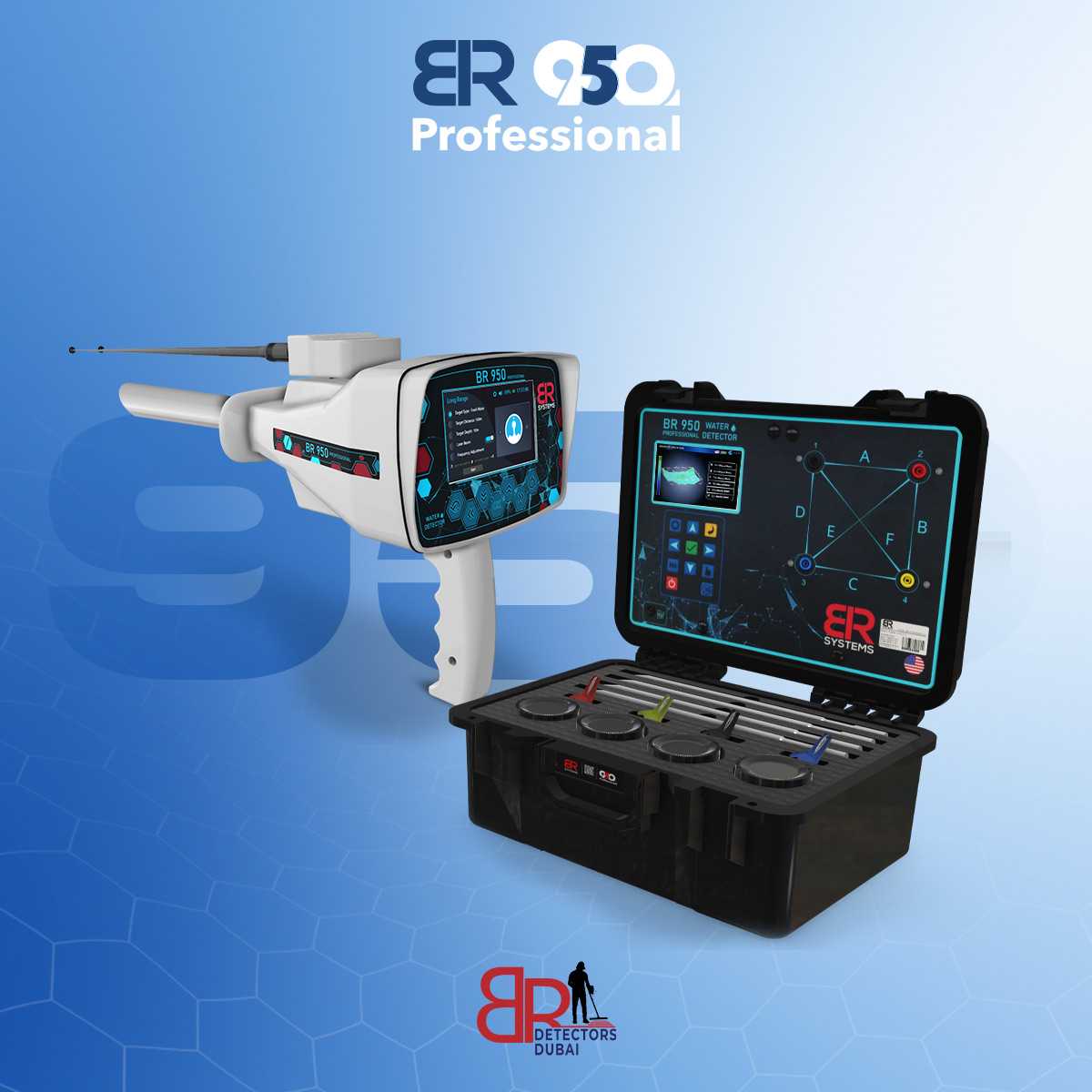 br 950 profissional جهاز كشف الذهب