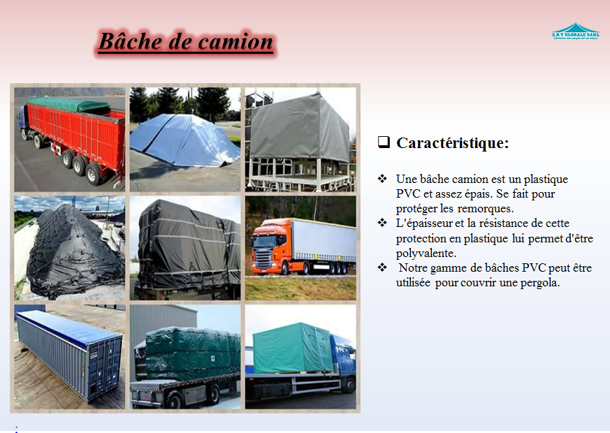 Bâche de camion