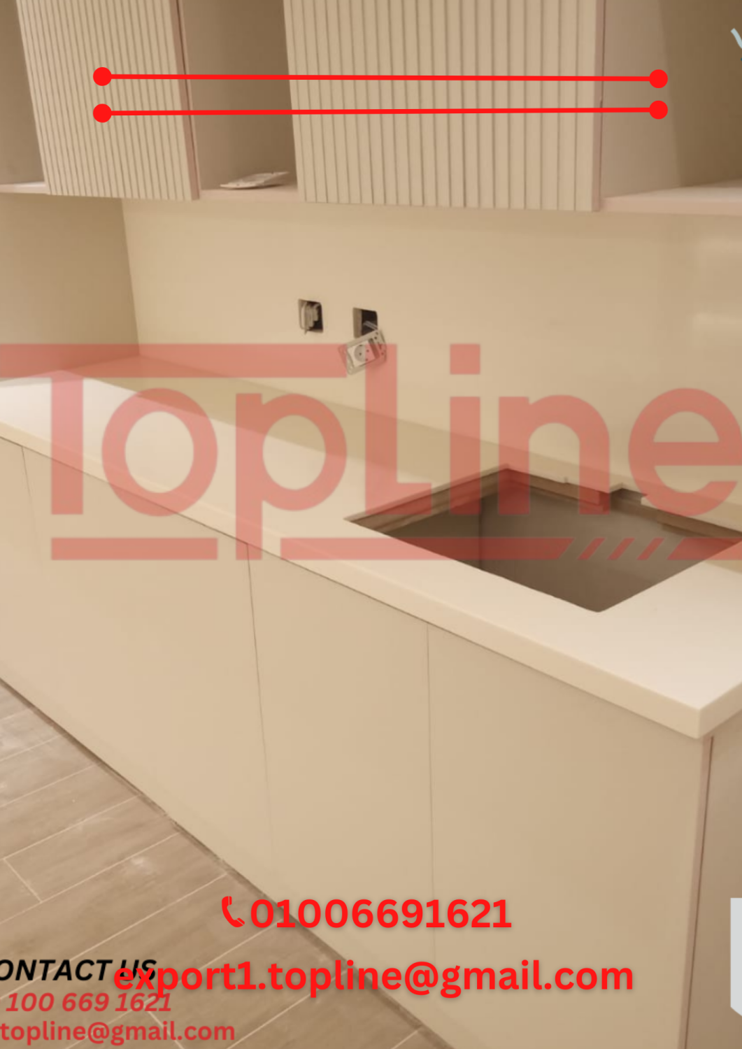 Corian for ( kitchens - bathrooms - countertops - wall cladding )