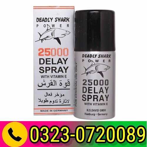 Deadly Shark Power 25000 Delay Spray 45ML in Pakistan 03230720089 Order Now