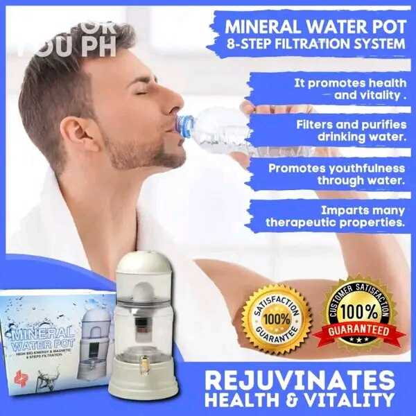 DYNAPHARM MINERAL WATER PURIFIER POT