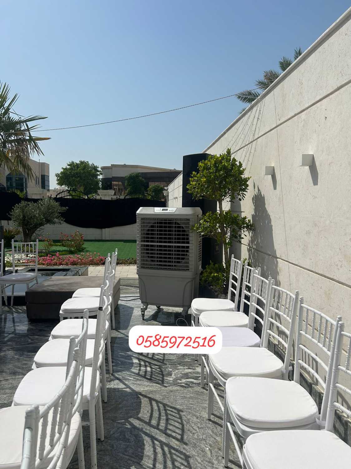 Event, Outdoor Air Cooler for rent in Dubai, Abu Dhabi, UAE.