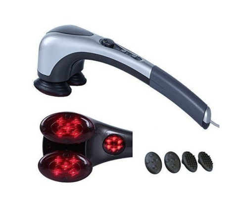 جهاز تدليك الجسم المزدوج double heads heating massager