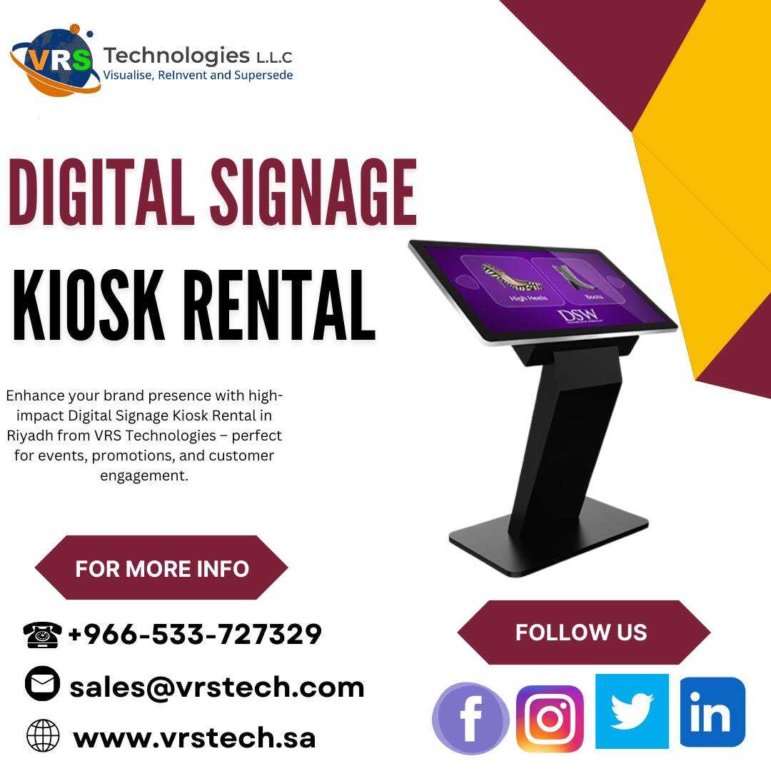 How can Digital Signage Kiosk Rentals Enhance Your Event?