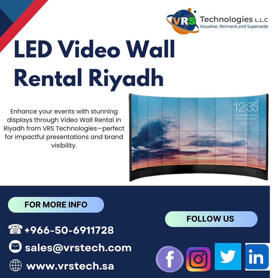 How LED Video Wall Rentals Capture Attention at KSA Events?