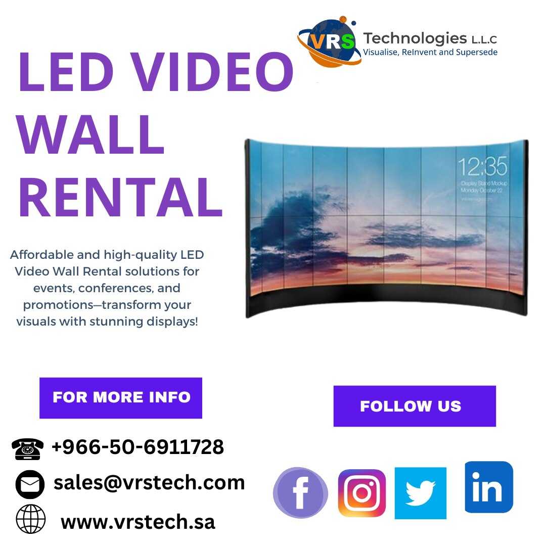 How LED Video Wall Rentals Enhance Engagement at Trade Shows