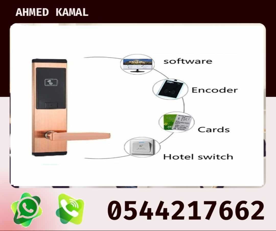 قفل باب الكترونى ذكى ببصمة الاصبع 0544217662