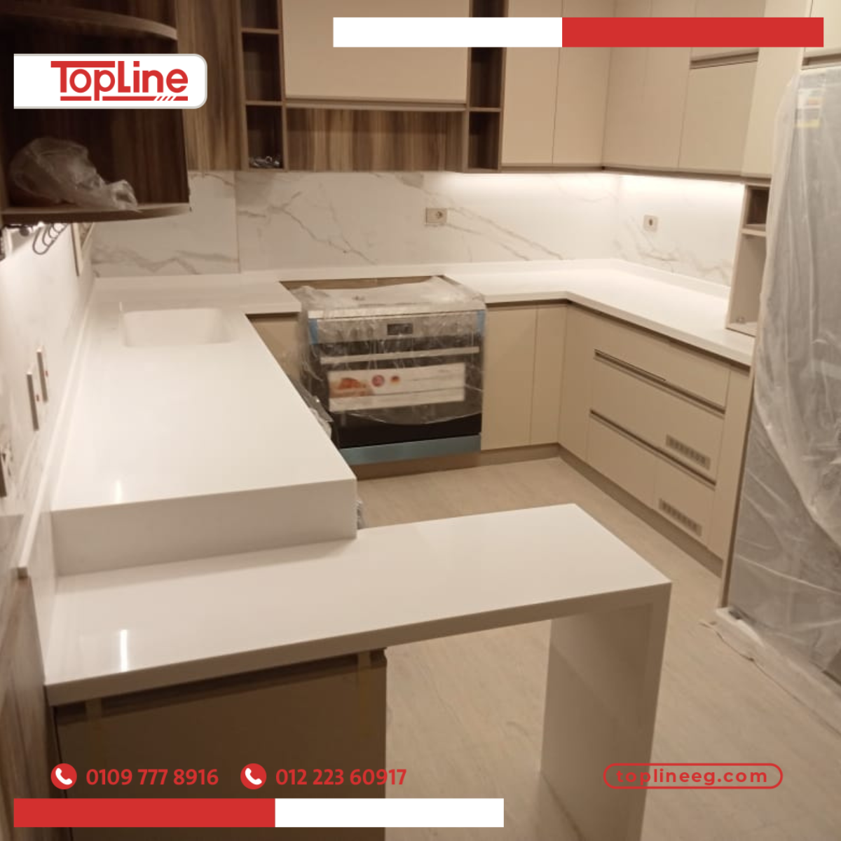 كوريان - corian - رخام صناعى - مطابخ - 01097778916