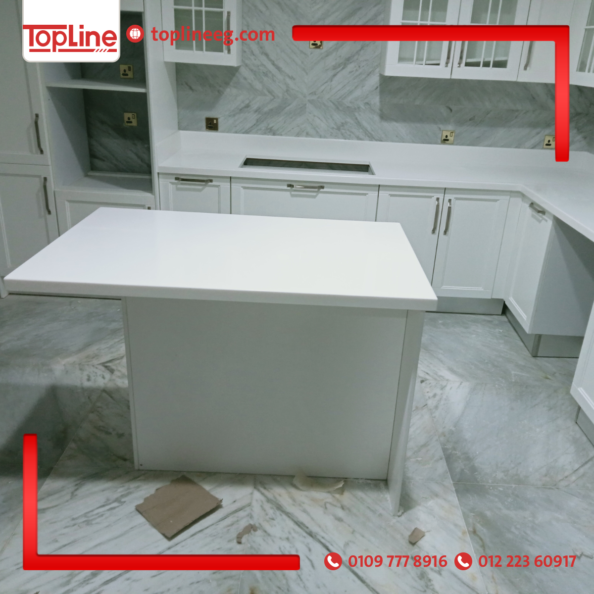 كوريان corian رخام صناعى مطابخ