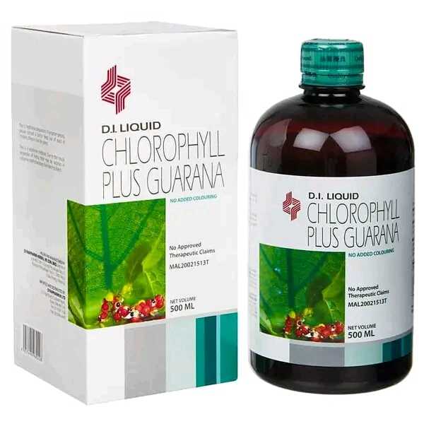 LIQUID CHLOROPHYLL PLUS GUARANA