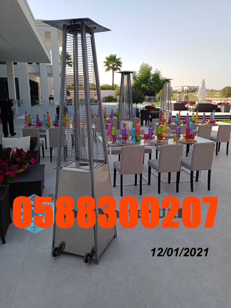 Patio Gas Heaters for Rent in Dubai.