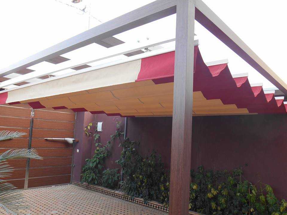 Pergola bioclimatique