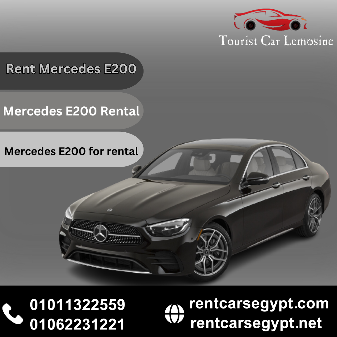 Rent a new Mercedes E200 car